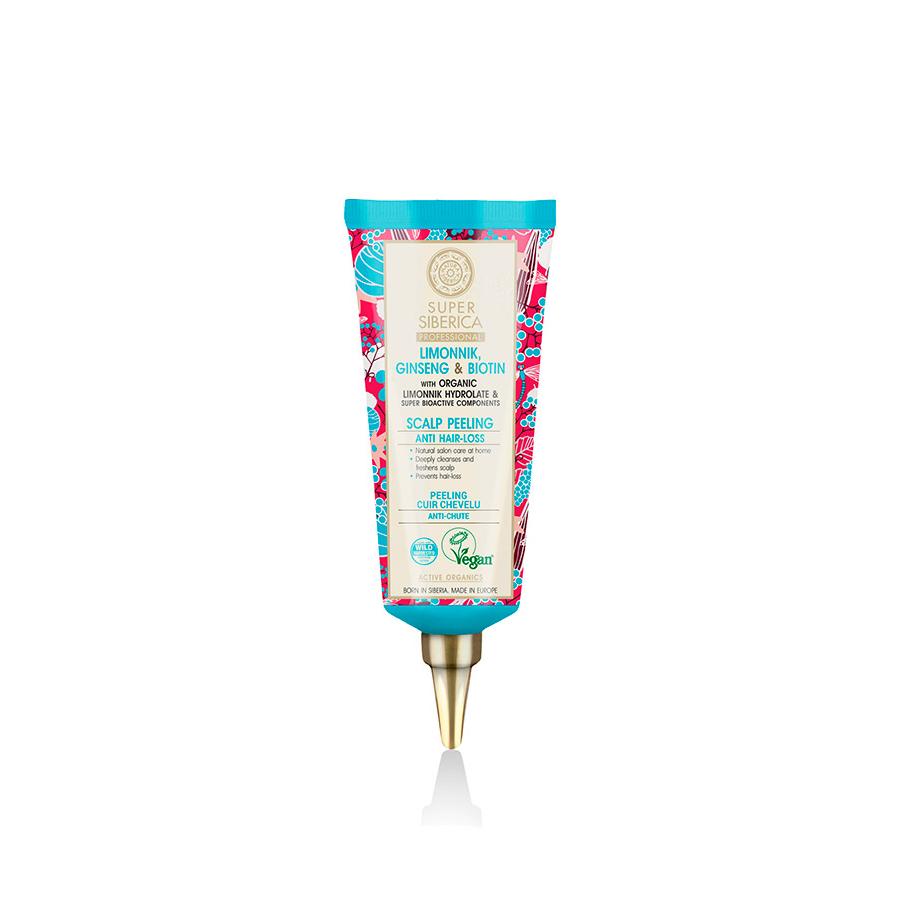 Exfoliant pour tous types de cheveux à la schizandra, au ginseng et à la biotine Natura Siberica 100 ml