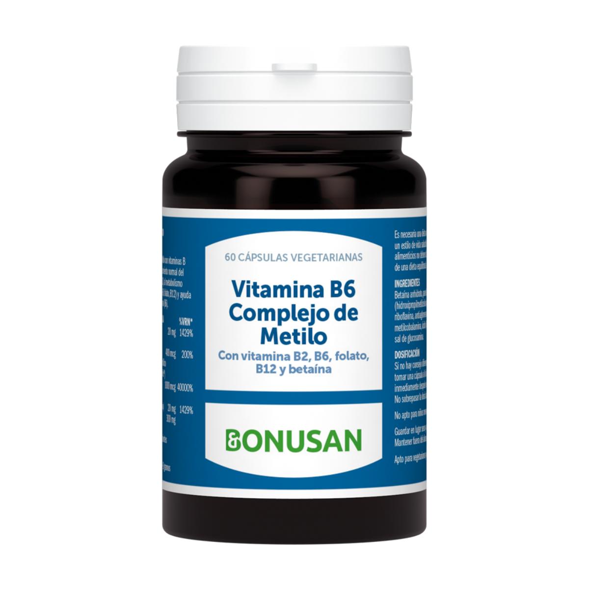 Complexe de vitamine B6 méthylée Bonusan 60 gélules