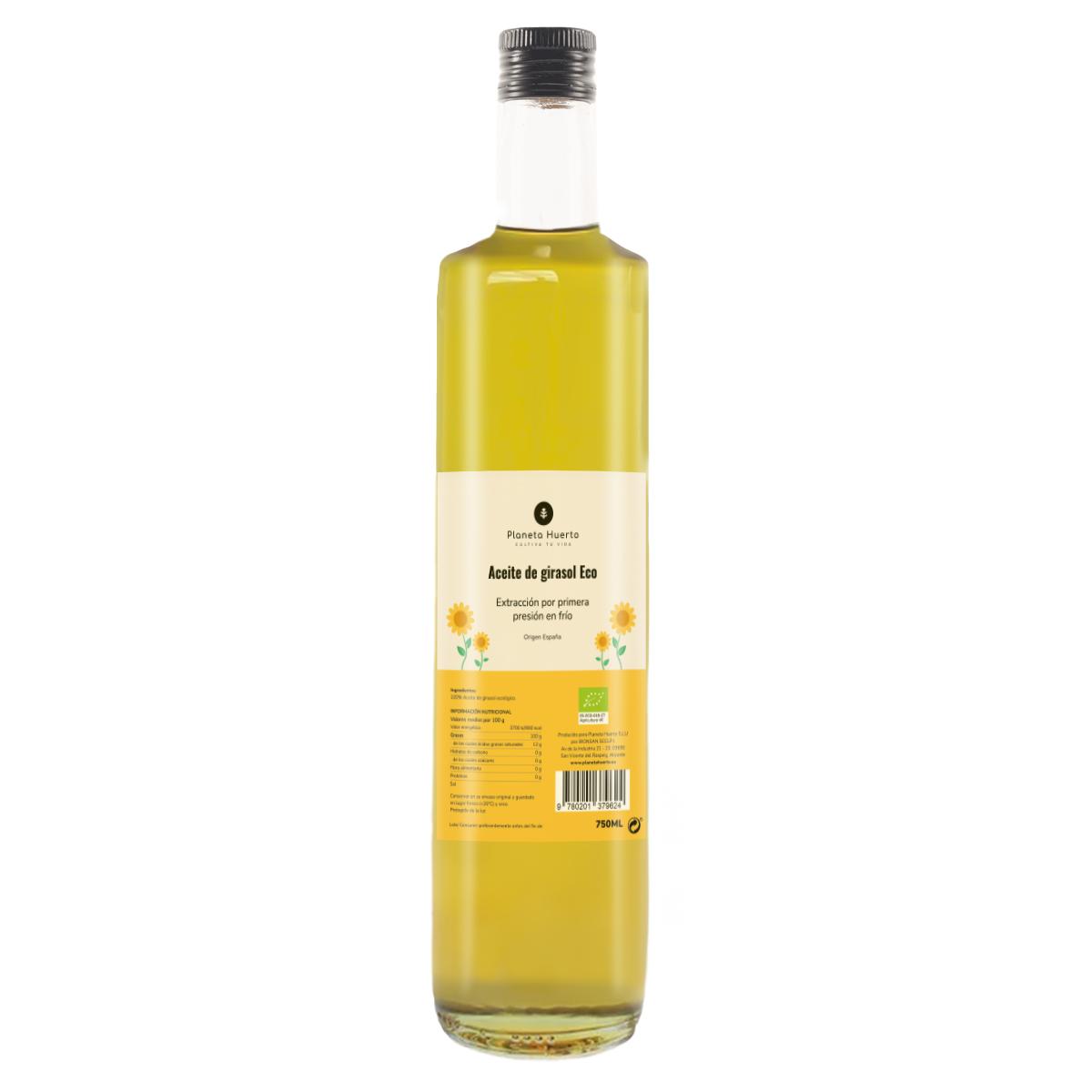 Zonnebloemolie ECO Planeta Huerto 750 ml