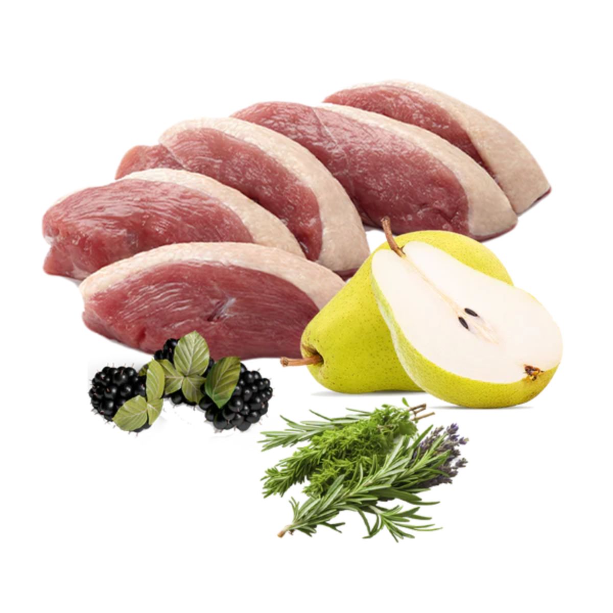 Cibo umido Barf per cani Sublime di anatra BIO Puromenu 400 g