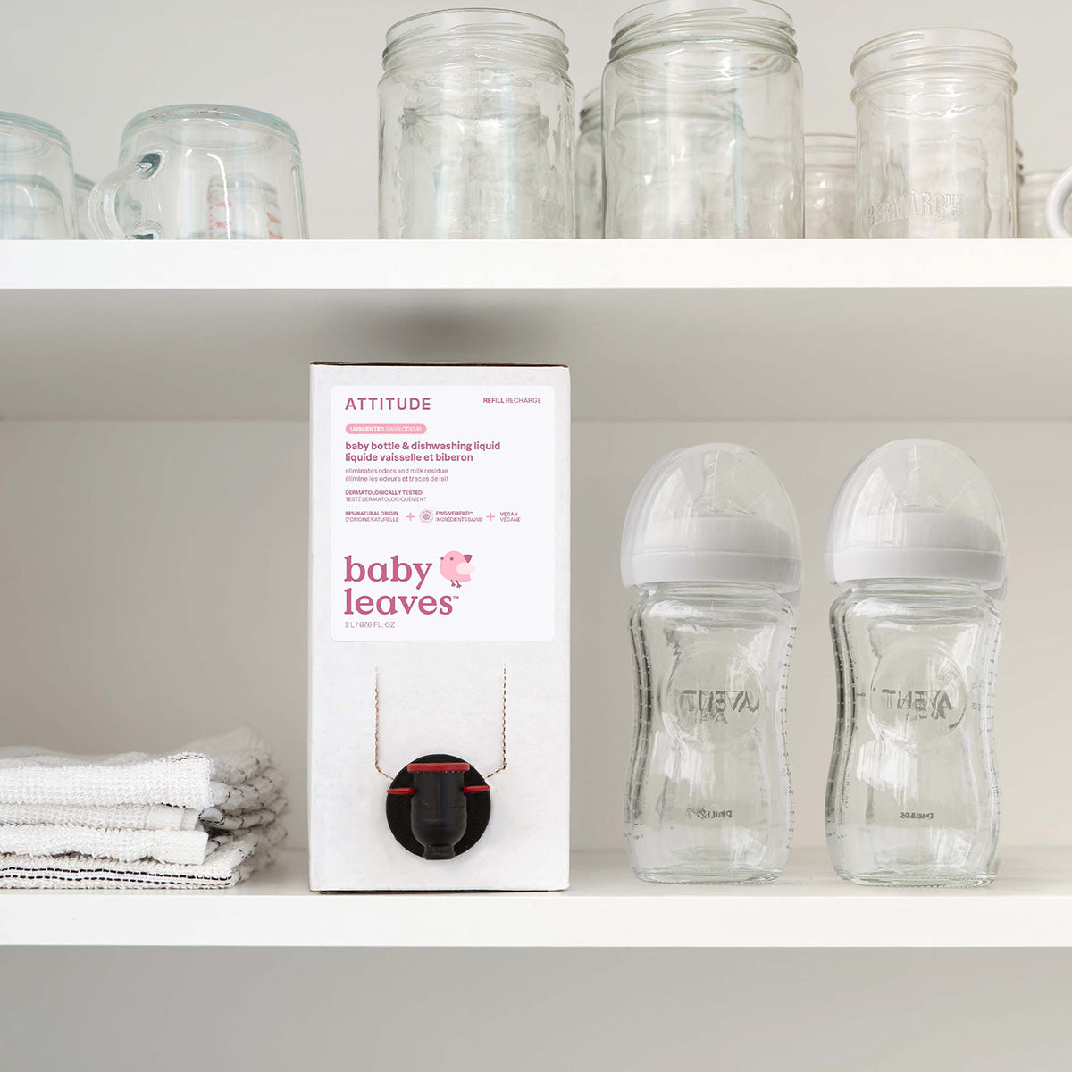 Ekologiczny płyn do zmywarek i myjek do butelek bezzapachowy Nature + technology 2 l