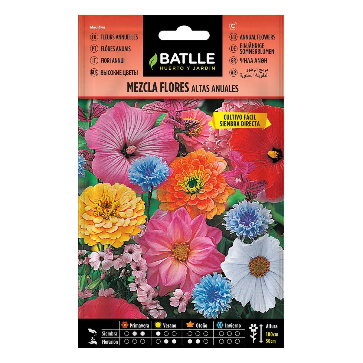 Semi di fiori annuali alti Batlle