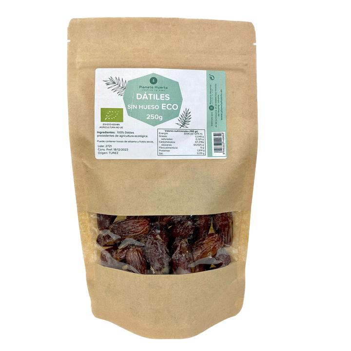 Pitted dates ECO Planeta Huerto 250 g