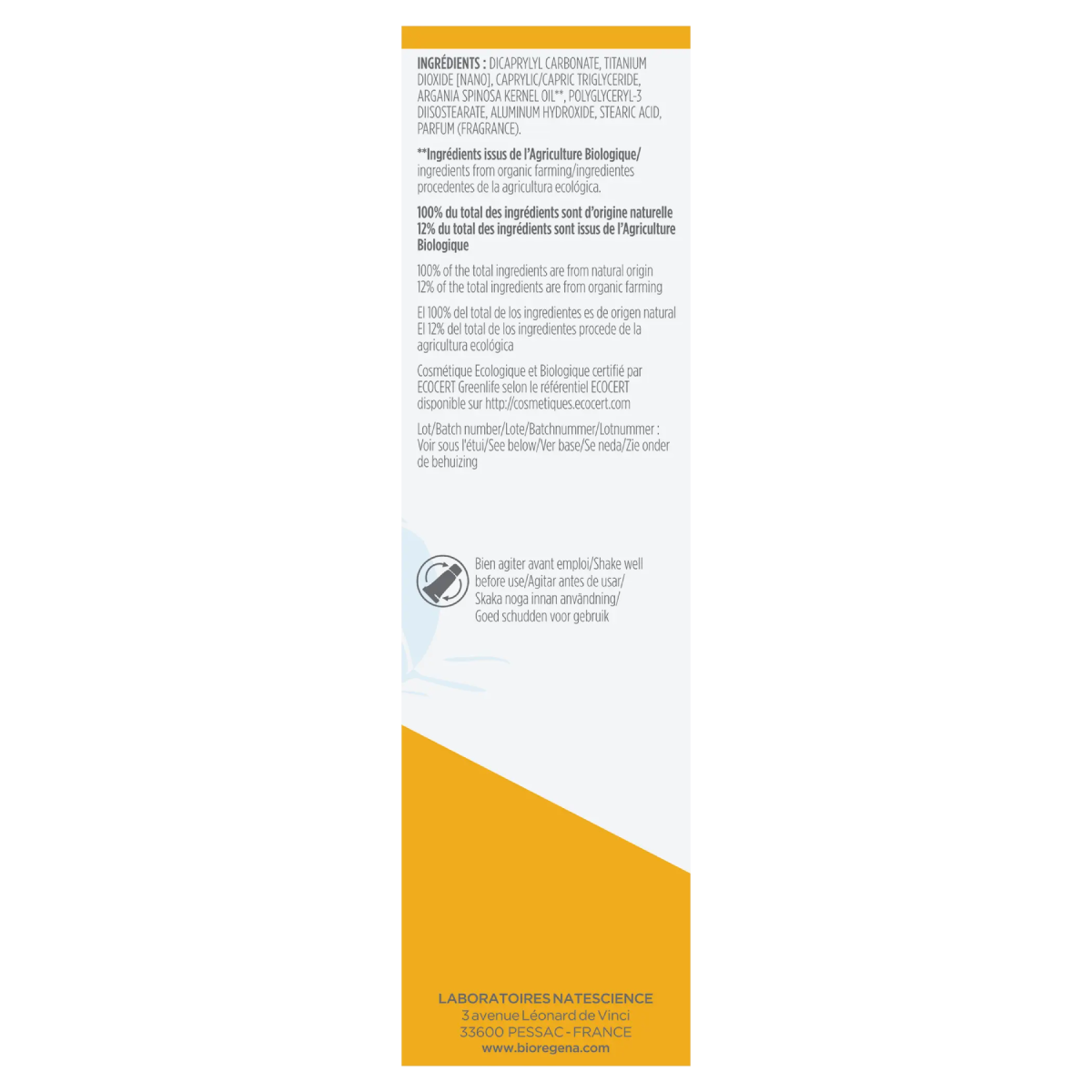 Bioregena SPF50 Children's Sunscreen Spray 90 ml