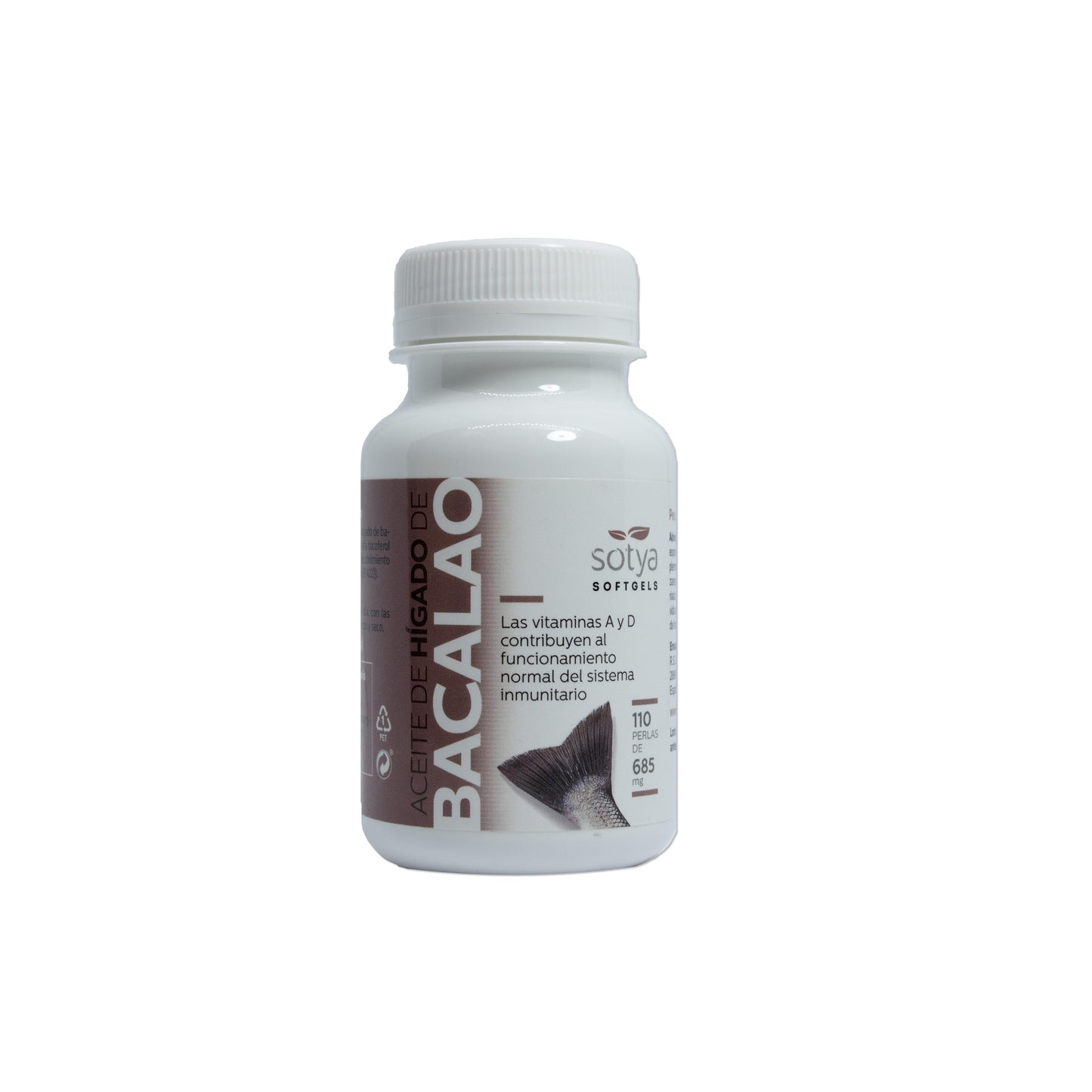 Higado Bacalao Sotya 685 Mg 110 Perlas