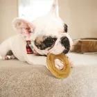 Gepresster Ring aus Kalbsleder Snack Natural Nobleza 20 Stück