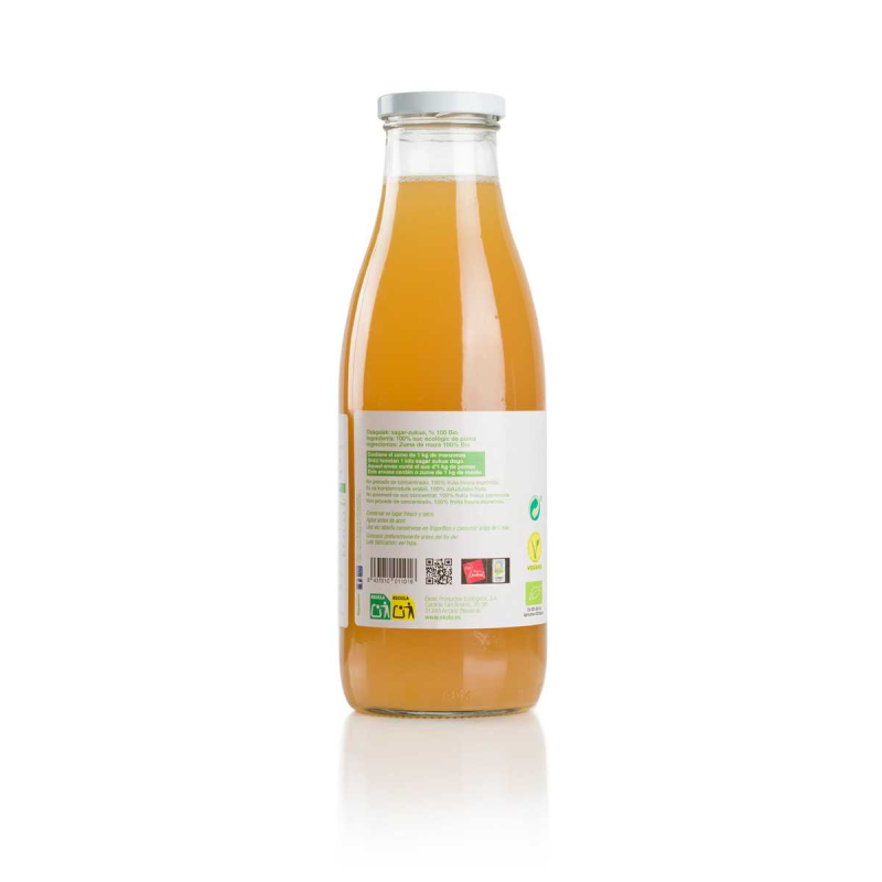 Succo di mela biologico 100% spremuto Ékolo 750 ml