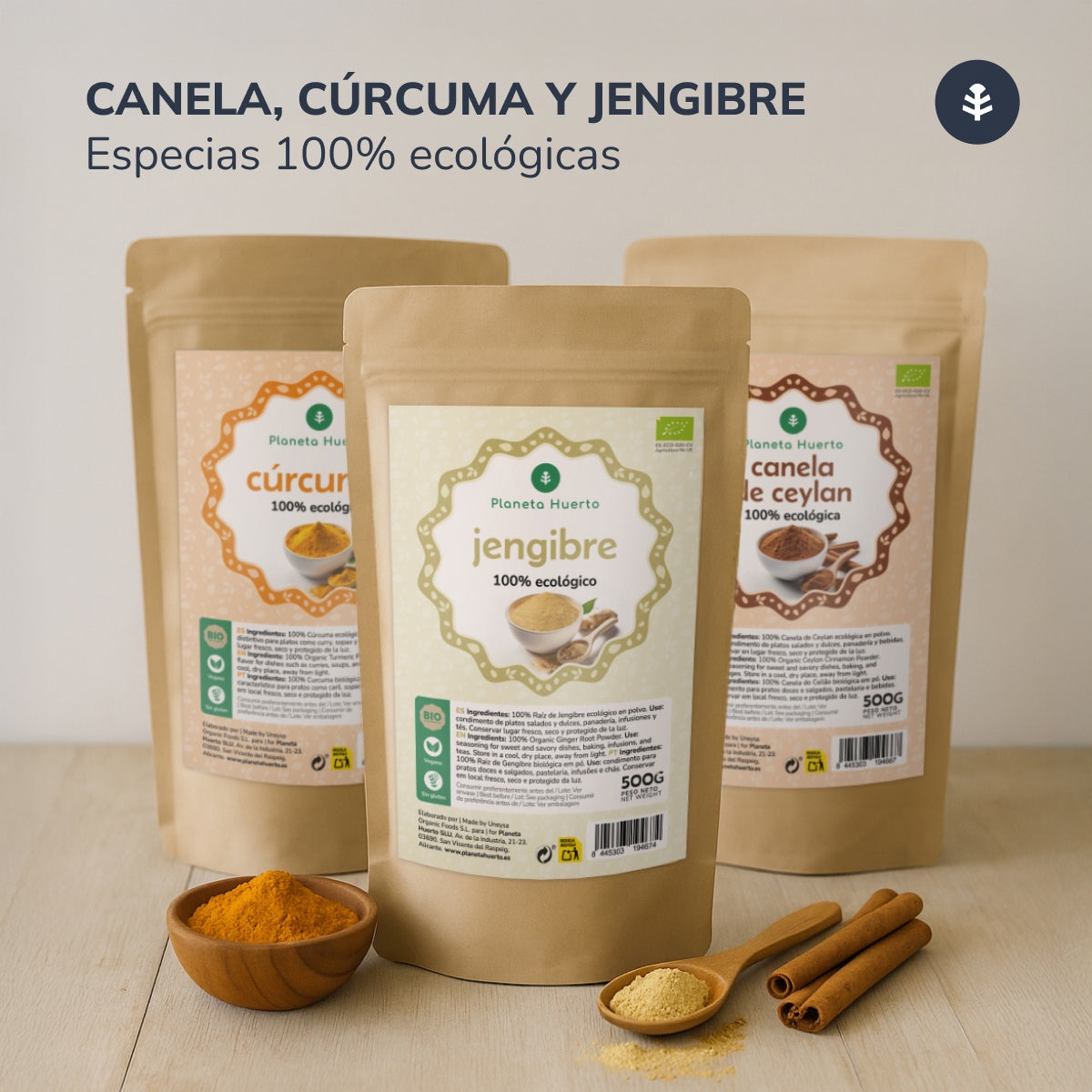 Cannelle de Ceylan en poudre ECO Planet Orchard