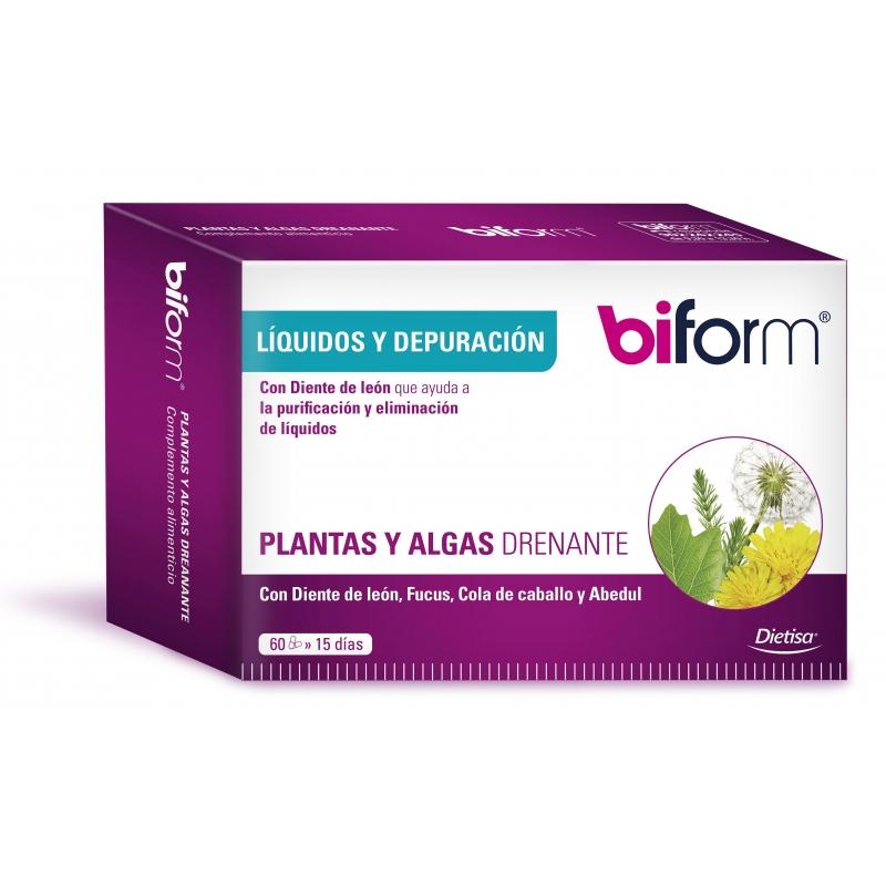 Biform vochtafdrijvende planten en algen, 60 capsules