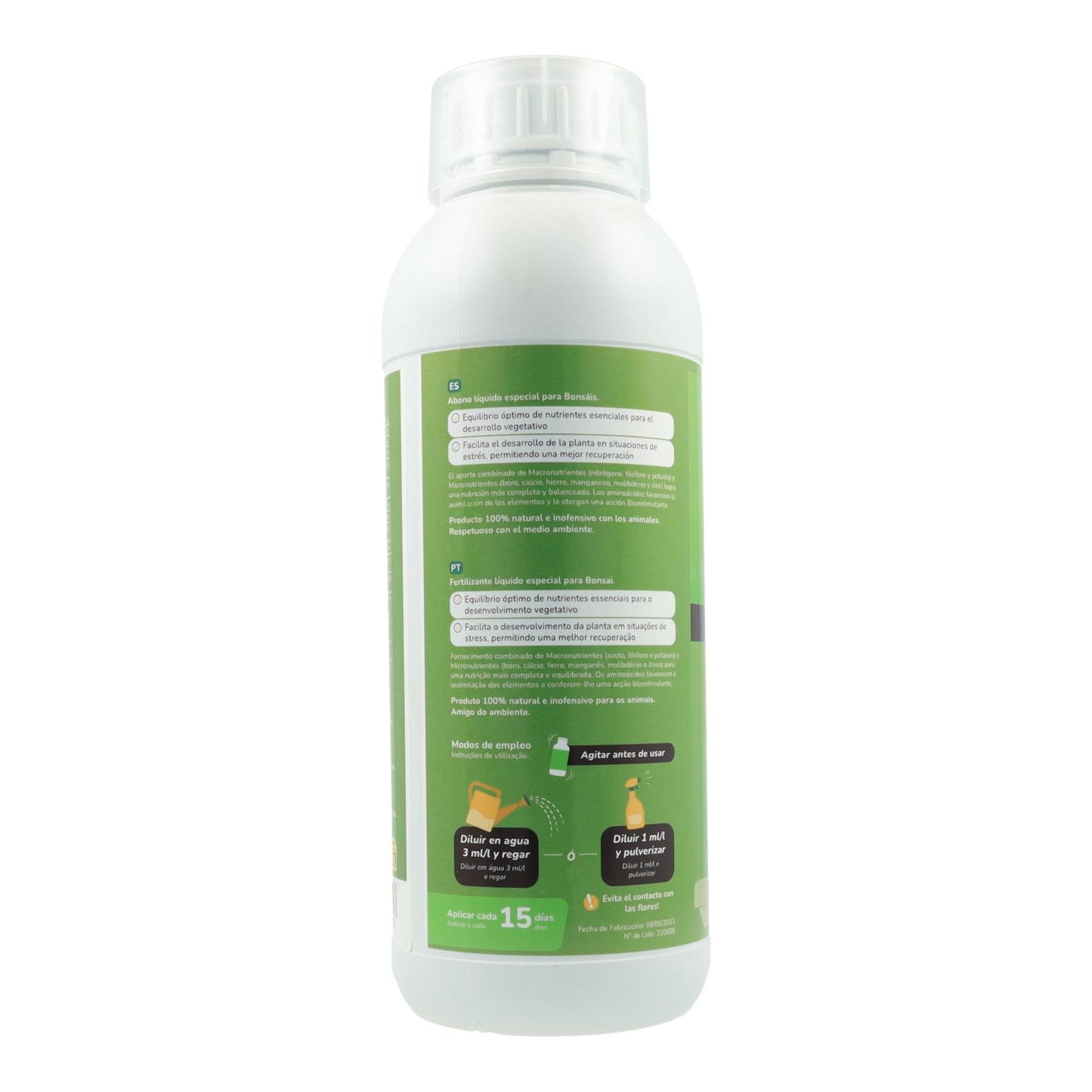 Bonsai Liquid Fertilizer Planeta Huerto 1 l