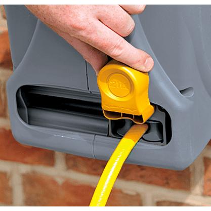 Compacte haspel met 25 m slang Hozelock