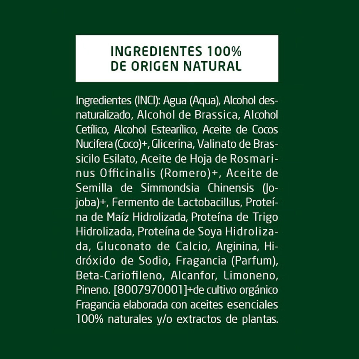 Revitaliserande schampo med rosmarin 250 ml