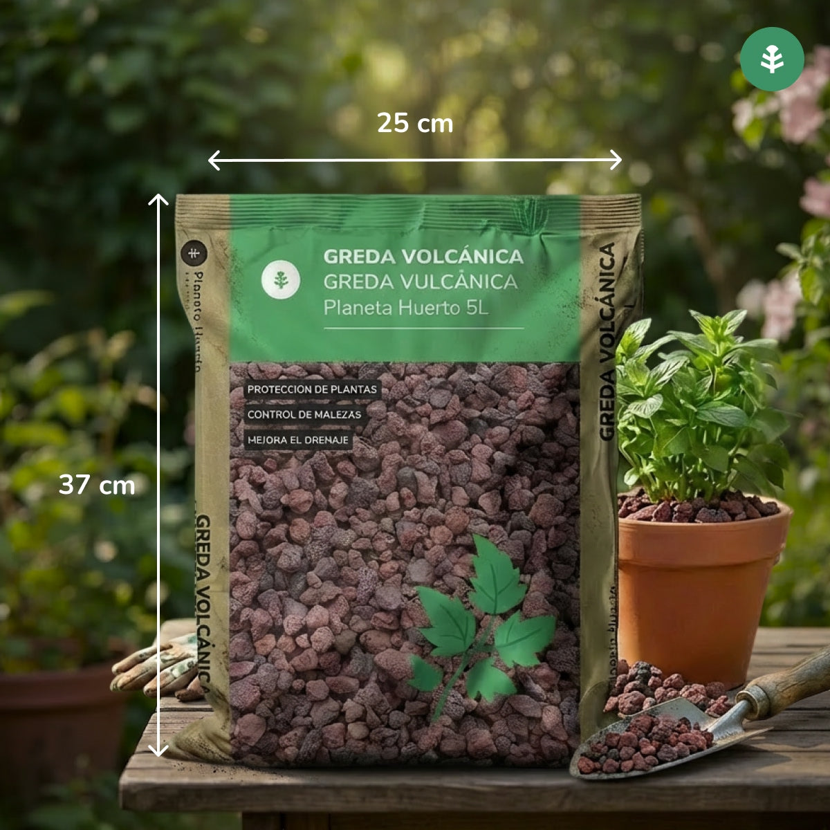 Vulkanisches Fett Planeta Huerto 5 Liter