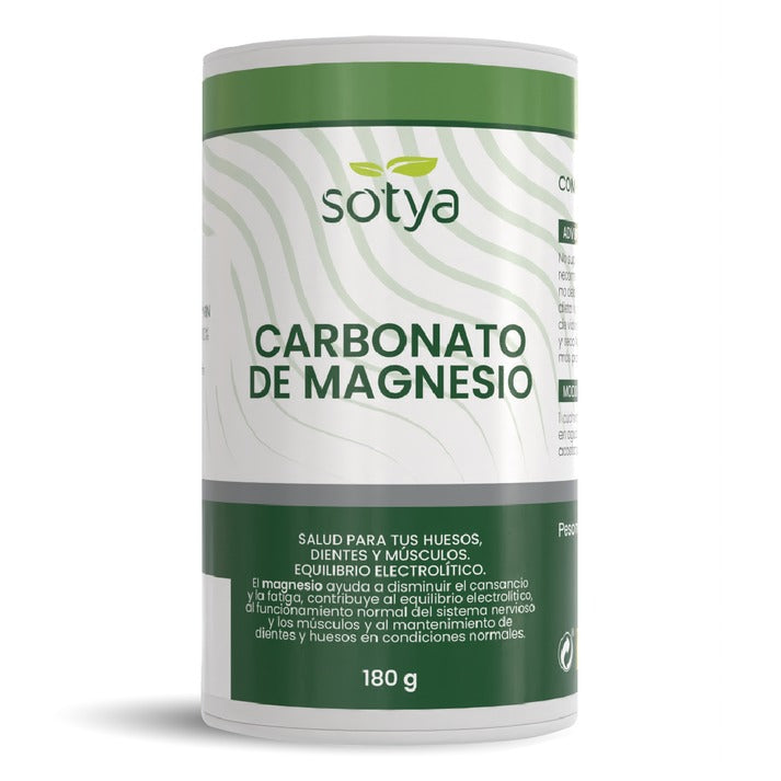 Carbonato di magnesio naturale Sotya 180 g