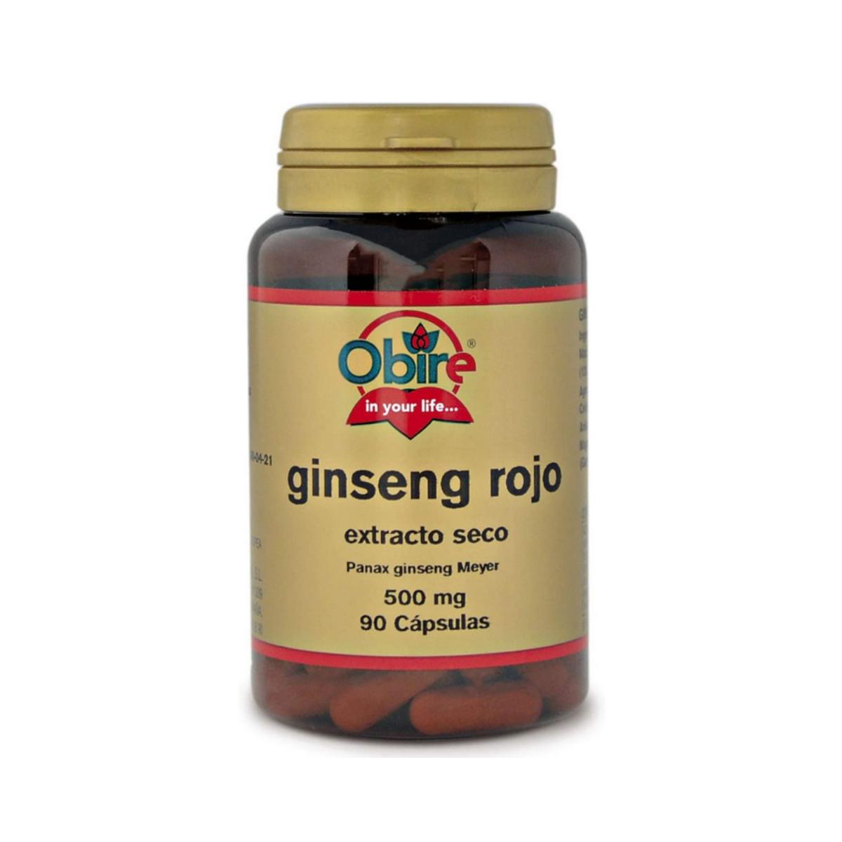 Ginseng rosso 500 mg Obire, 90 capsule