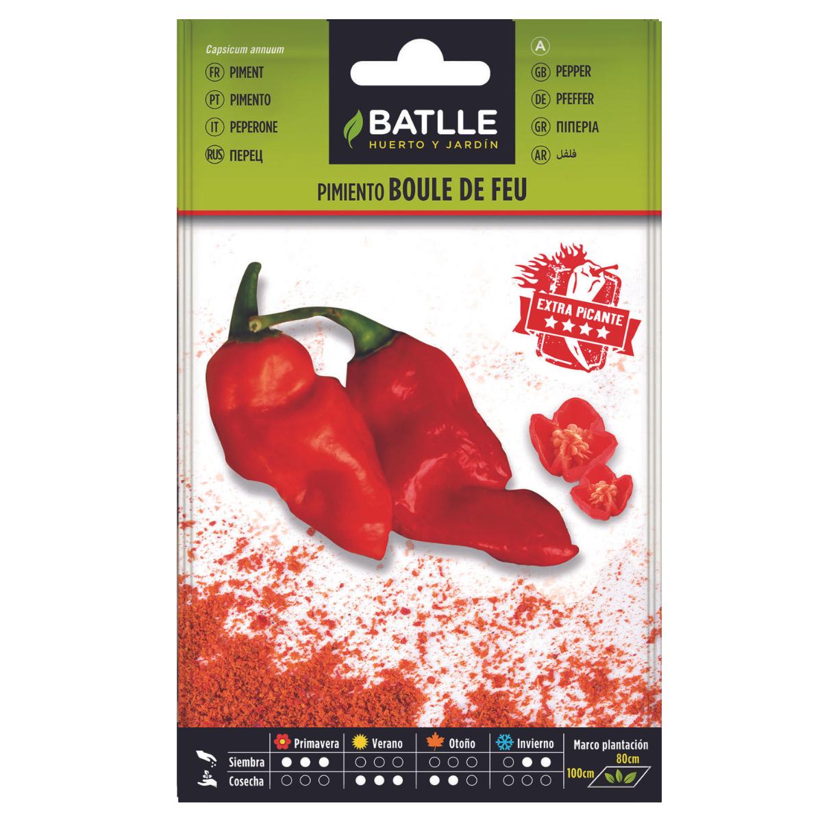Scharfe Paprikasamen Boule de Feu Batlle