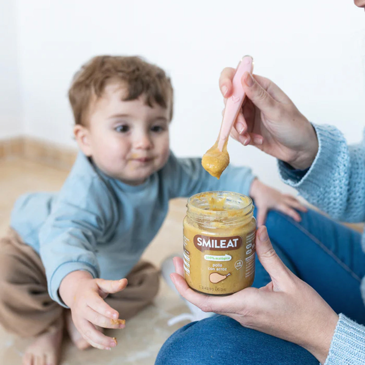 Tarrito BIO pollo con arroz +6 meses Smileat, 230g
