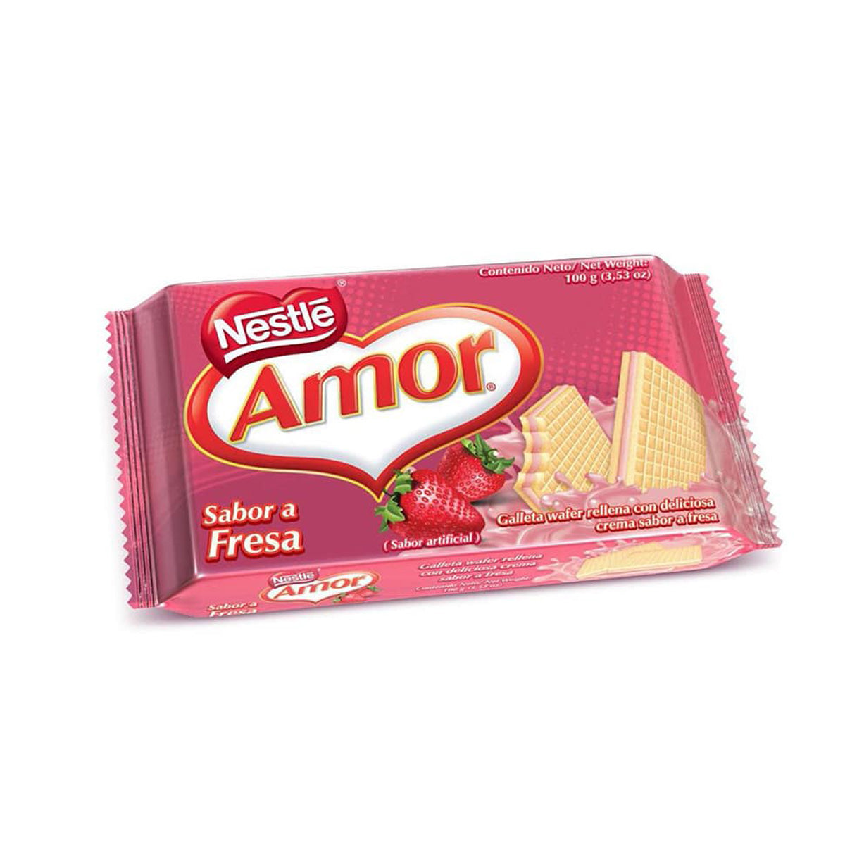 Kekse Amor Fresa Wafer Nestlé 100 g