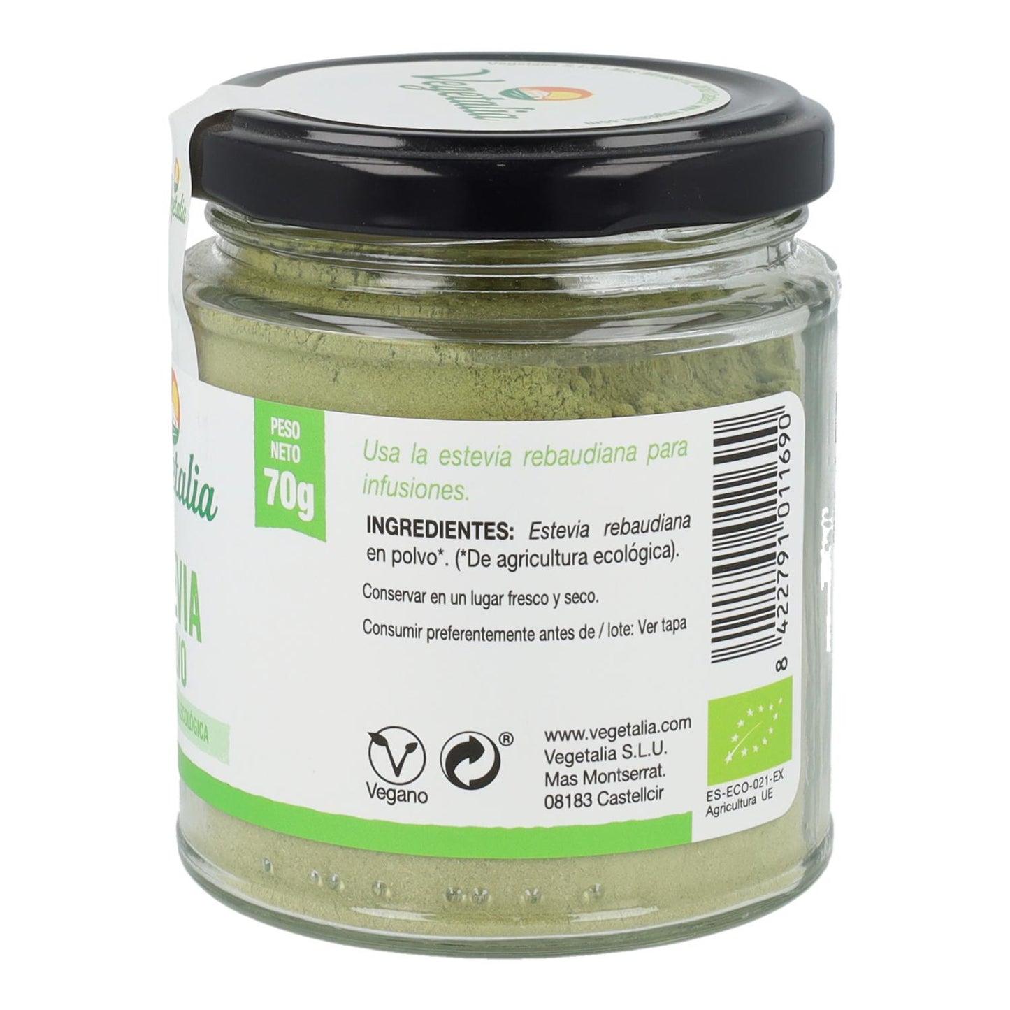 Stevia i pulverform Bio Vegetalia 70 g