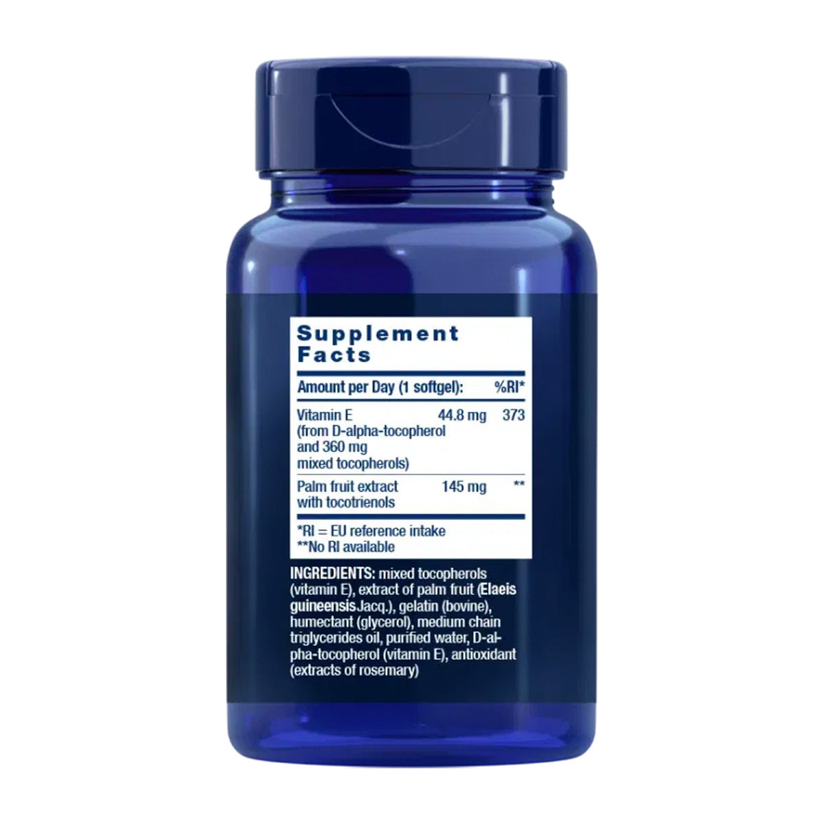 Gamma E Mixed Tocopherols & Tocotrienols, Life Extension 60 kapsułek