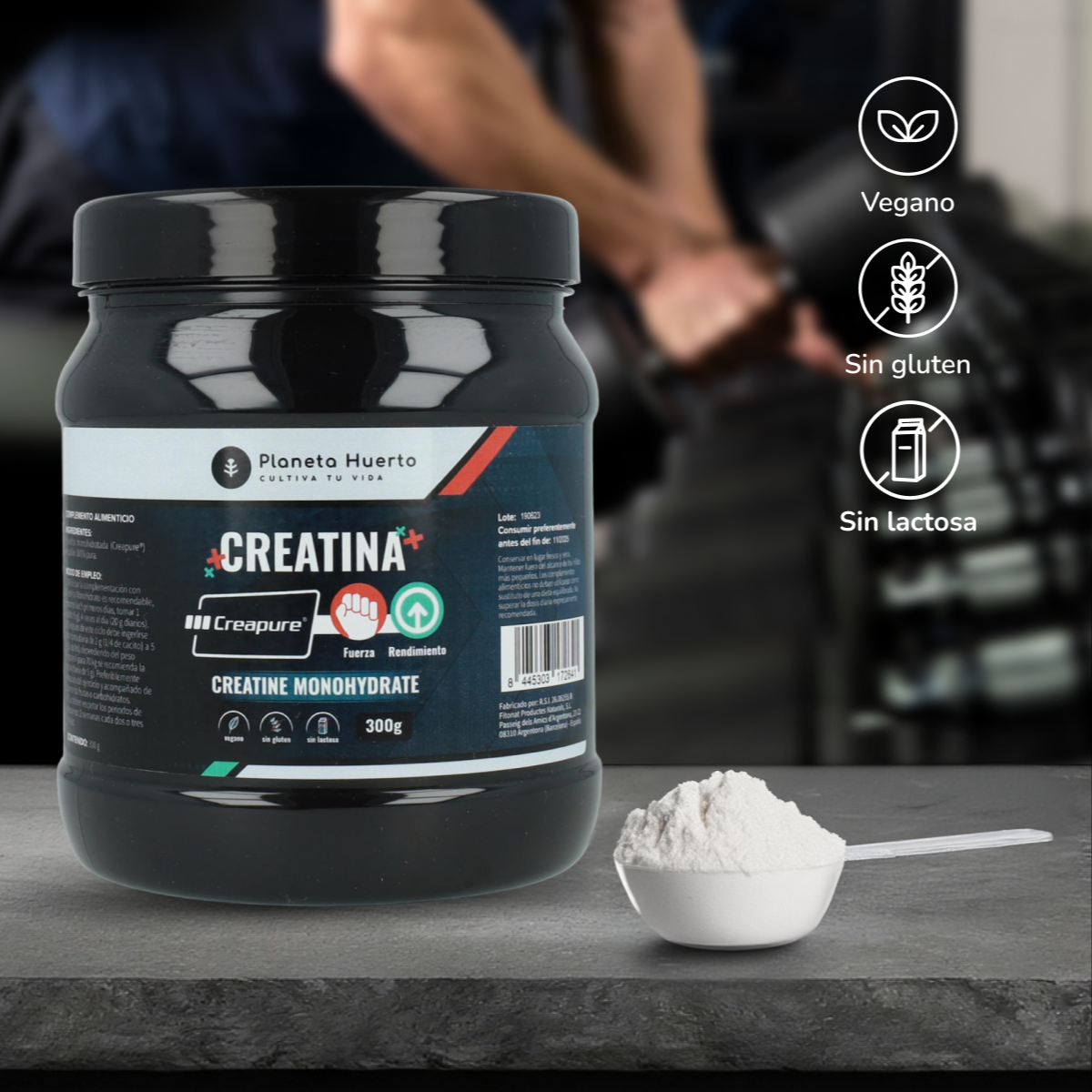 Creatina Creapure Planet Orchard 300 g