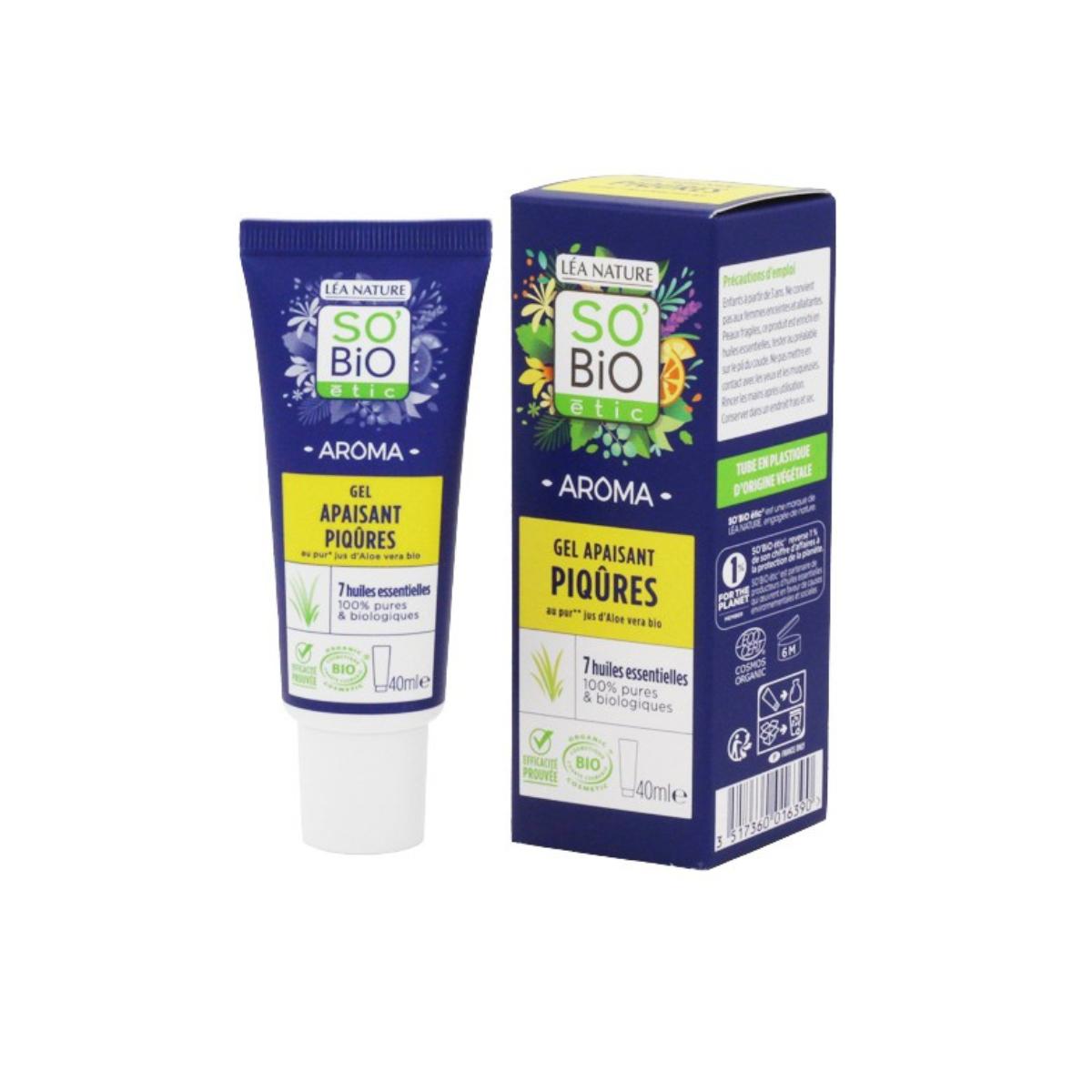 Żel łagodzący po ukąszeniach So'Bio étic 40 ml