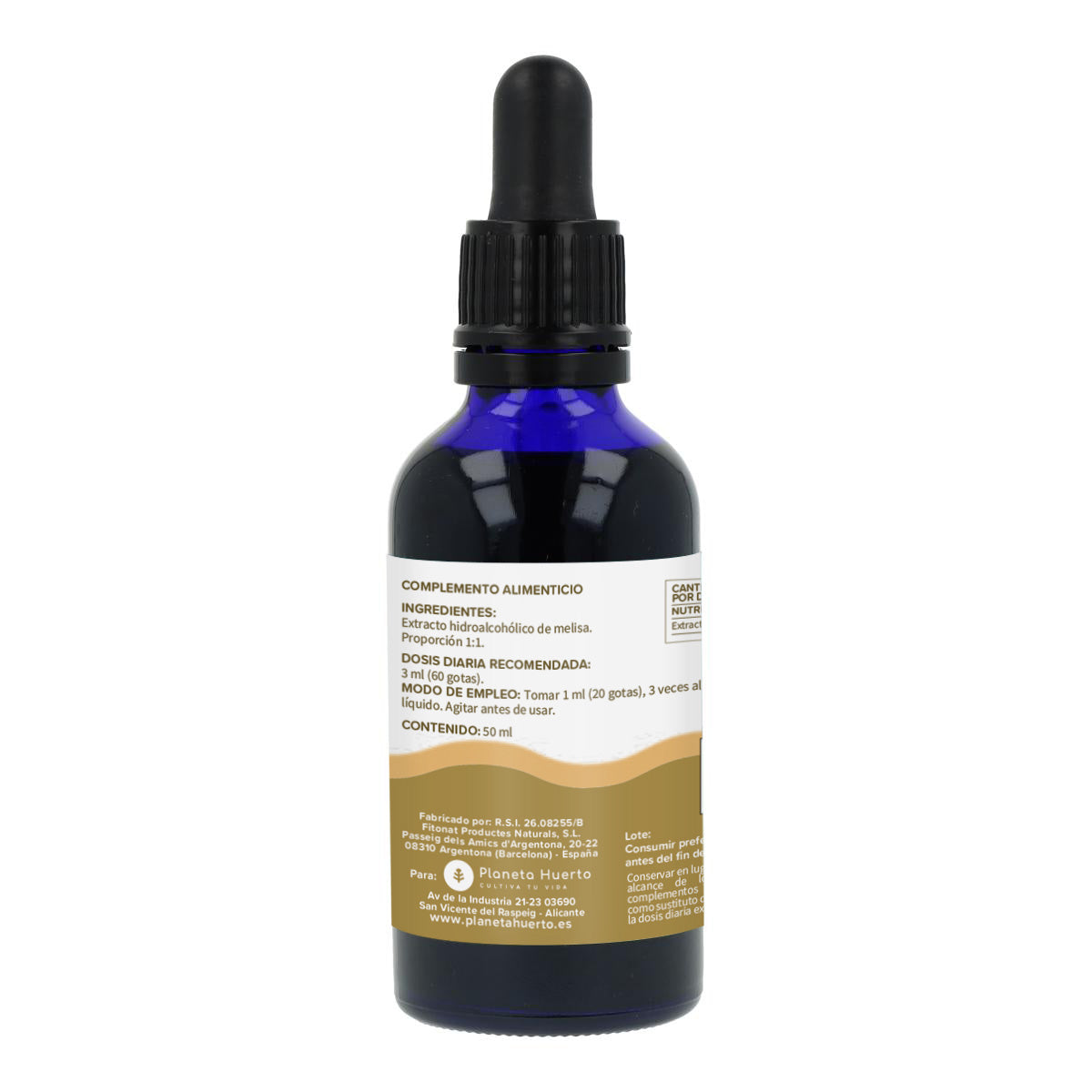 Estratto di melissa Planeta Huerto 50 Ml.