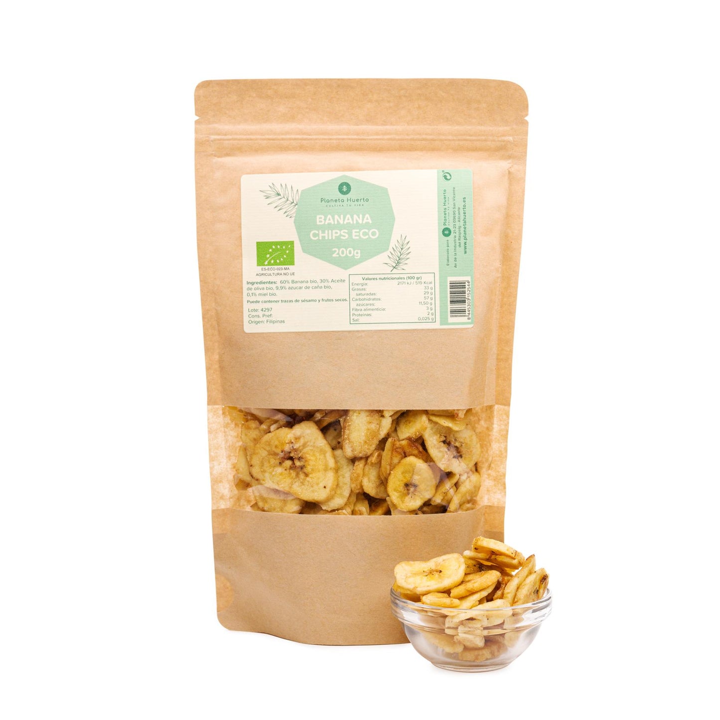 Bananchips ECO Planeta Huerto 200 g