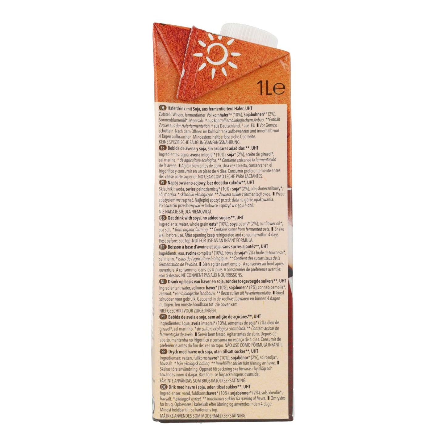 Natumi Organic Barista Oat Drink 1 L