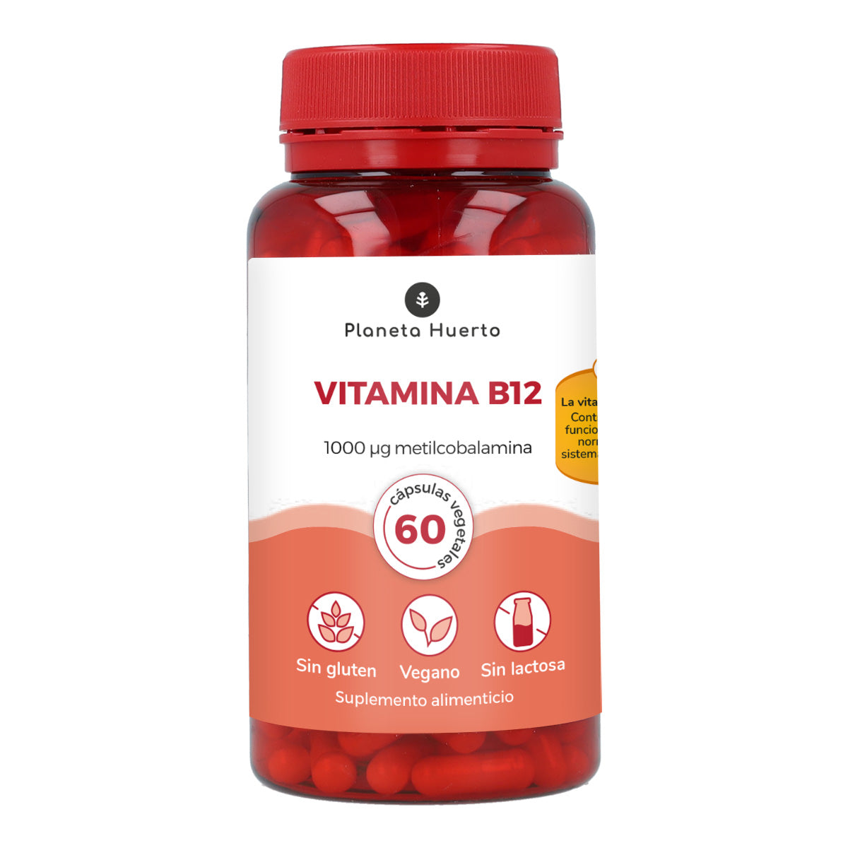 Witamina B12 Planeta Huerto 60 kaps.