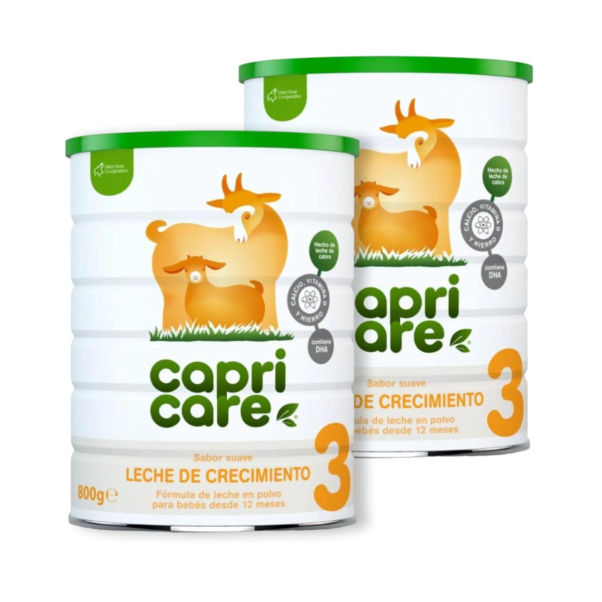 Promozione 2x Latte di crescita 3 Capricare 800 ml