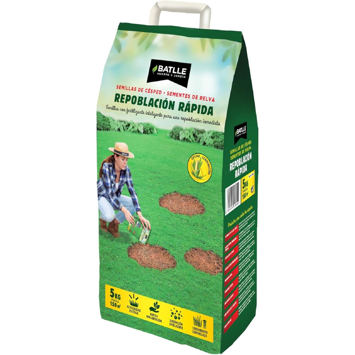 Zaden voor snel herstel van gras Batlle 5 kg