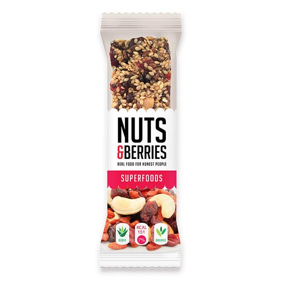 Superfoods-bar Nust&berries 40 g
