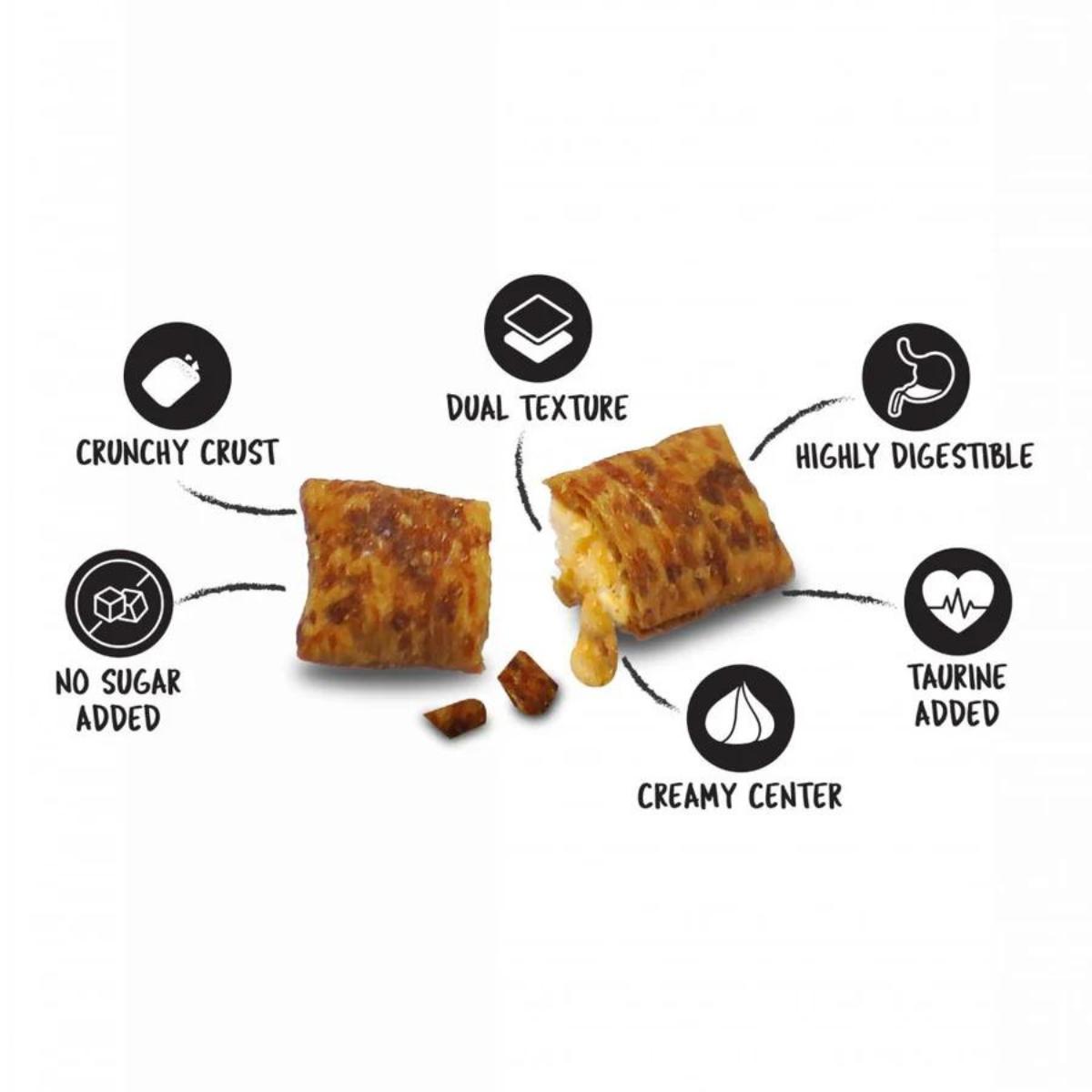 Kit Cat Purrfect Pockets - Skin & Coat Care 60 g Funktionellt snacks för katter