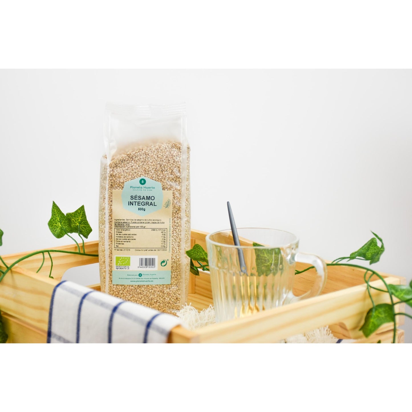 Whole sesame ECO Planeta Huerto 500 g