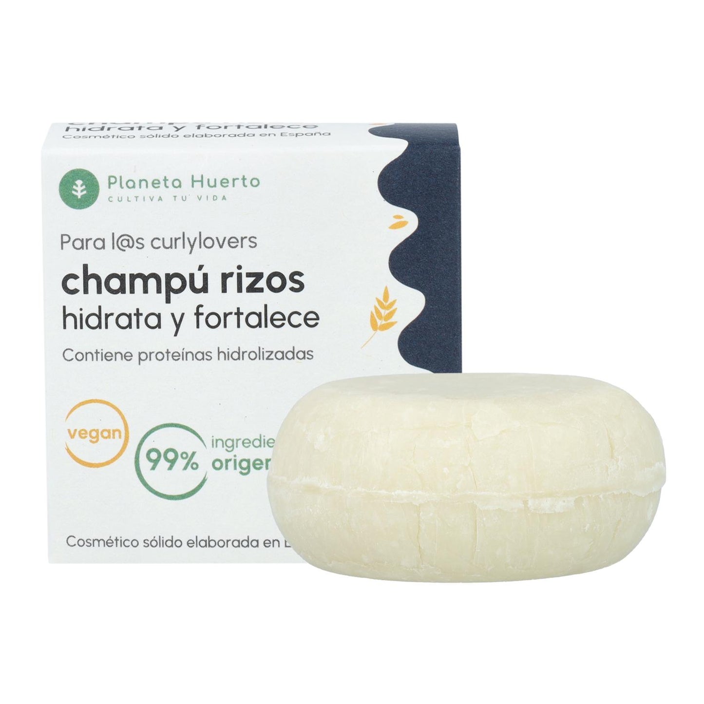 Curly Method Vaste Shampoo met Gehydrolyseerd Eiwit Planeta Huerto 85 g