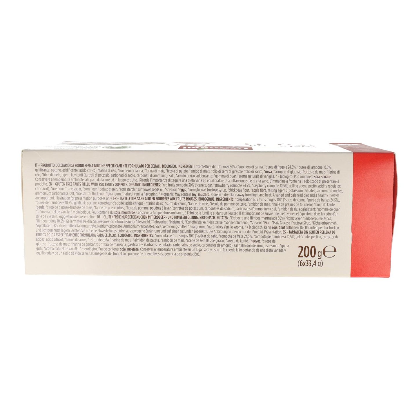 Germinali Glutenfreie Rote-Beeren-Tarte 200g