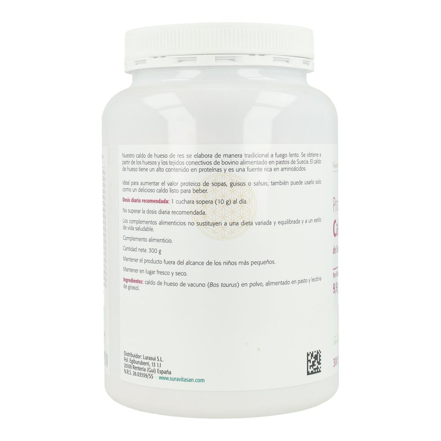 Confezione da 3 x Proteine da brodo di ossa 300 g Sura Vitasan