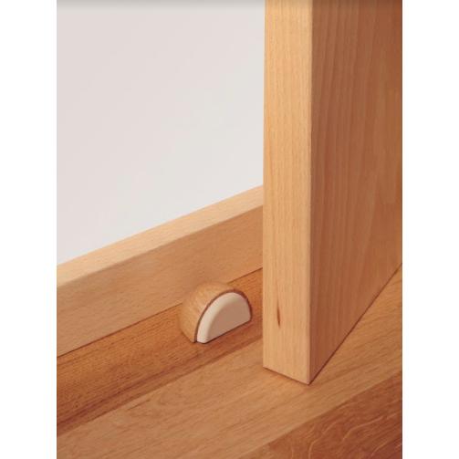 Adhesive wooden stopper, 1 beech unit