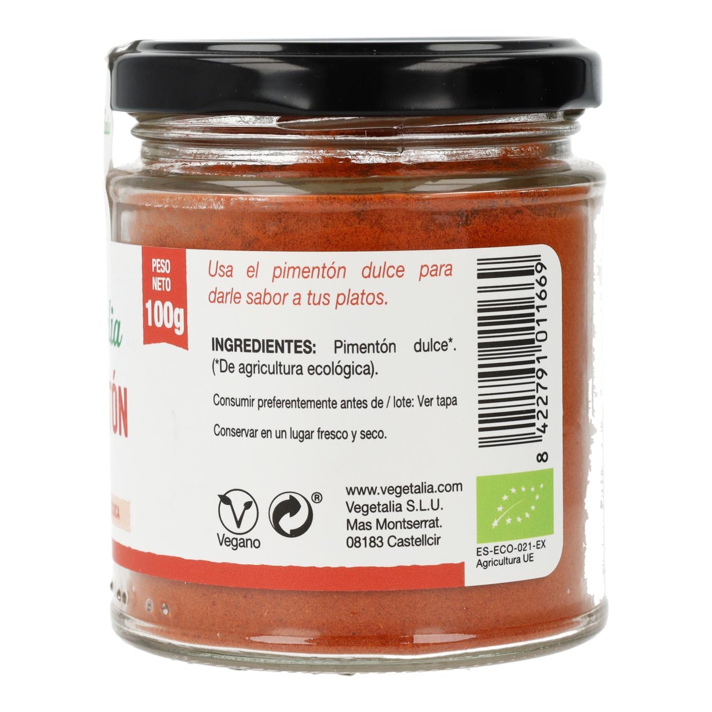 Vegetalia Süße rote Paprika 100 g
