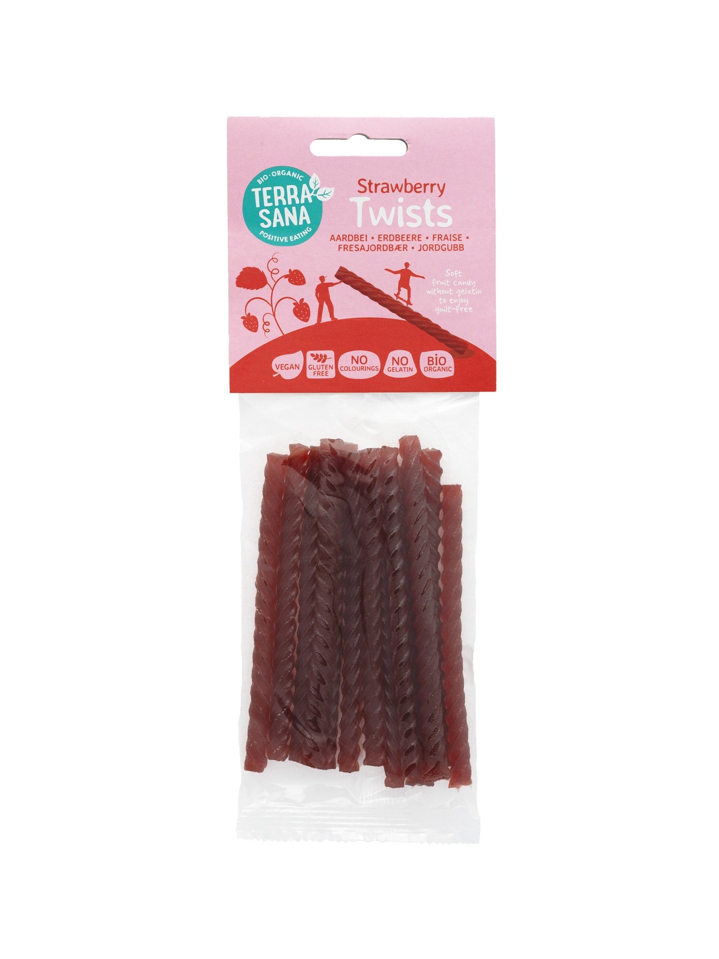 Twists fraise Terrasana 75 g