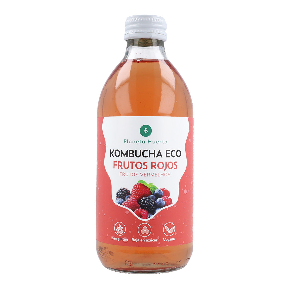 Confezione 6x Kombucha ECO Frutti Rossi Planet Orchard 330 ml