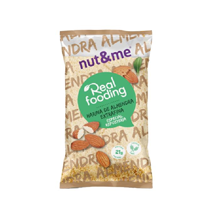 Mąka Realfooding z bardzo drobnych migdałów (specjalna do wypieków) Nut&me 1 kg