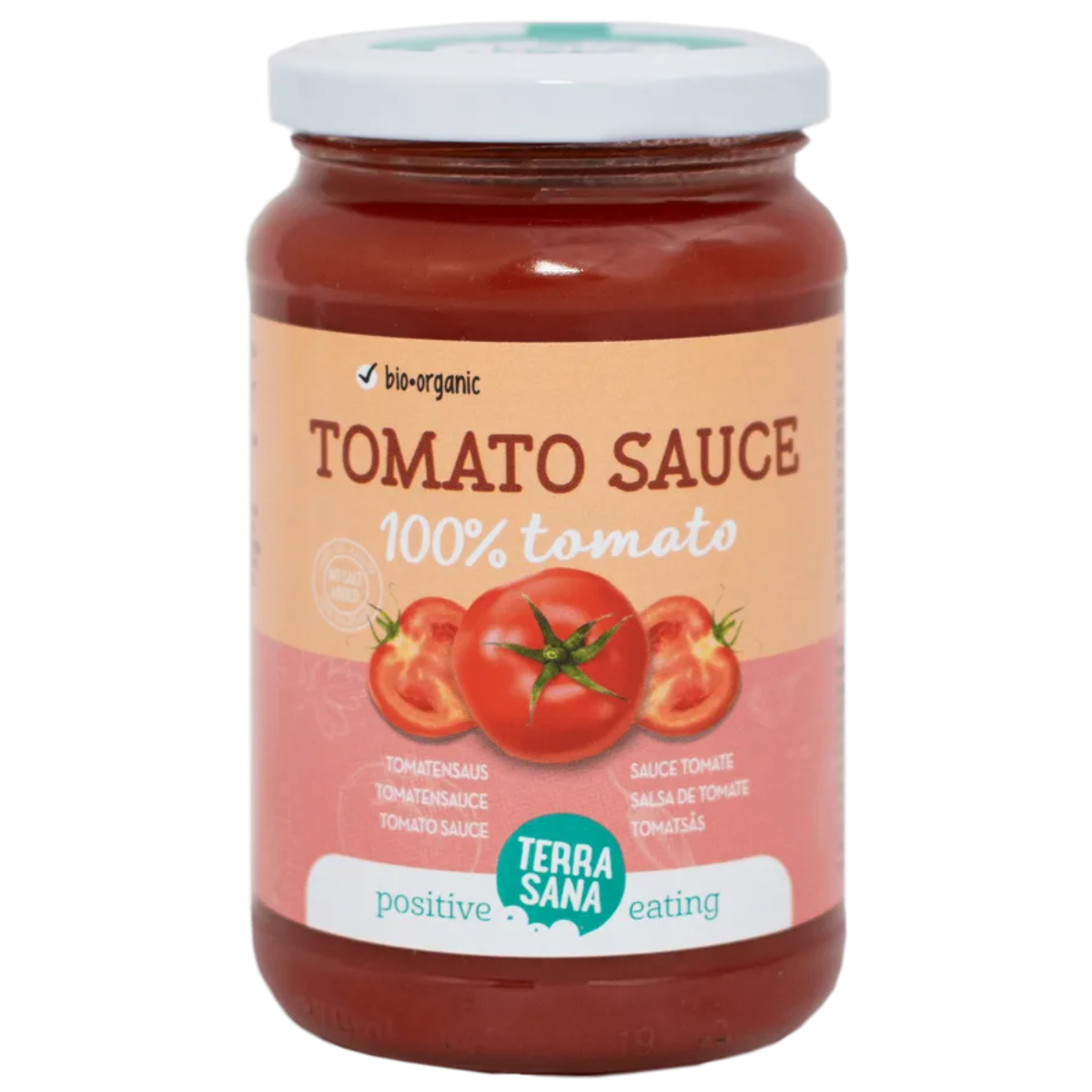 100% Terrasana tomato sauce 340 g