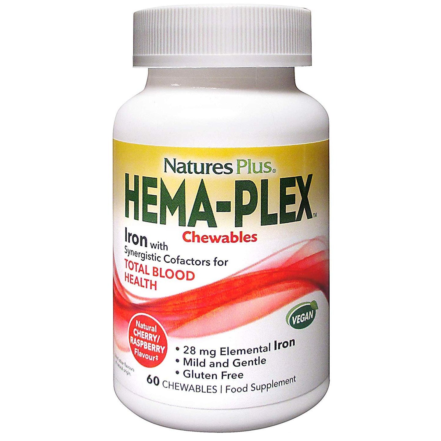 Hema-Plex Nature's Plus 60 tabletek do żucia