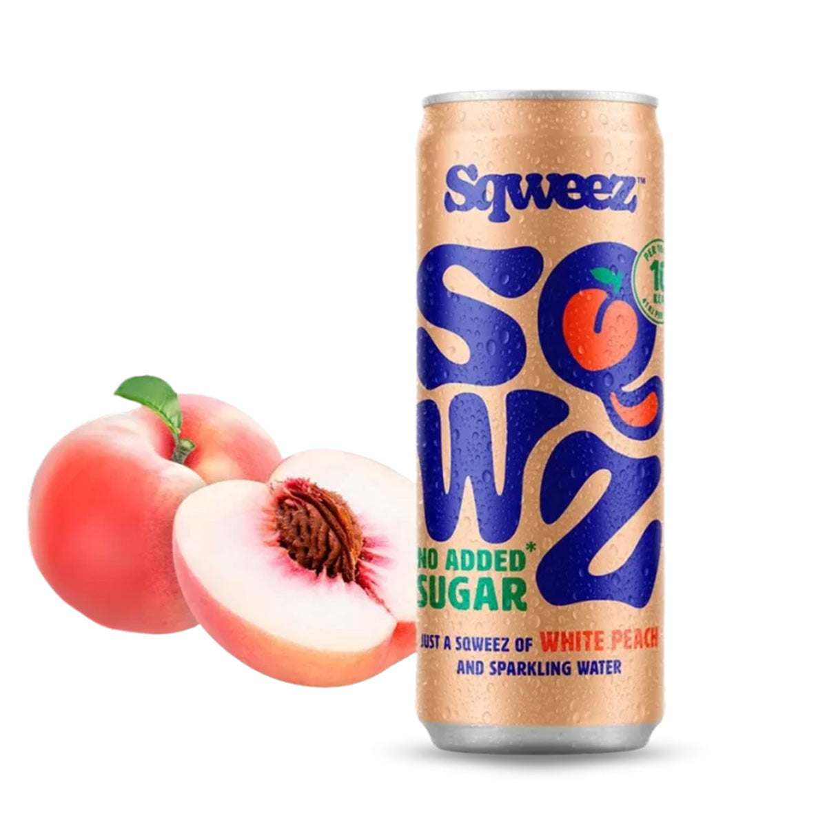 Niskokaloryczny napój o smaku brzoskwiniowym SQWZ 250 ml