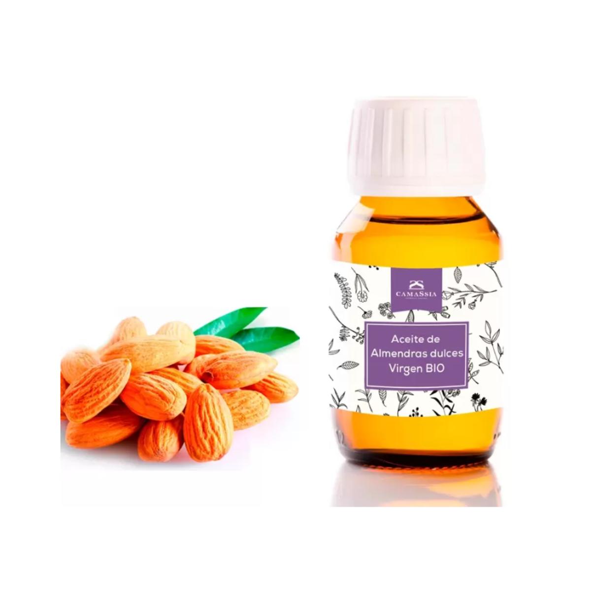 Biologische zoete amandelolie, 100 ml. Camassia