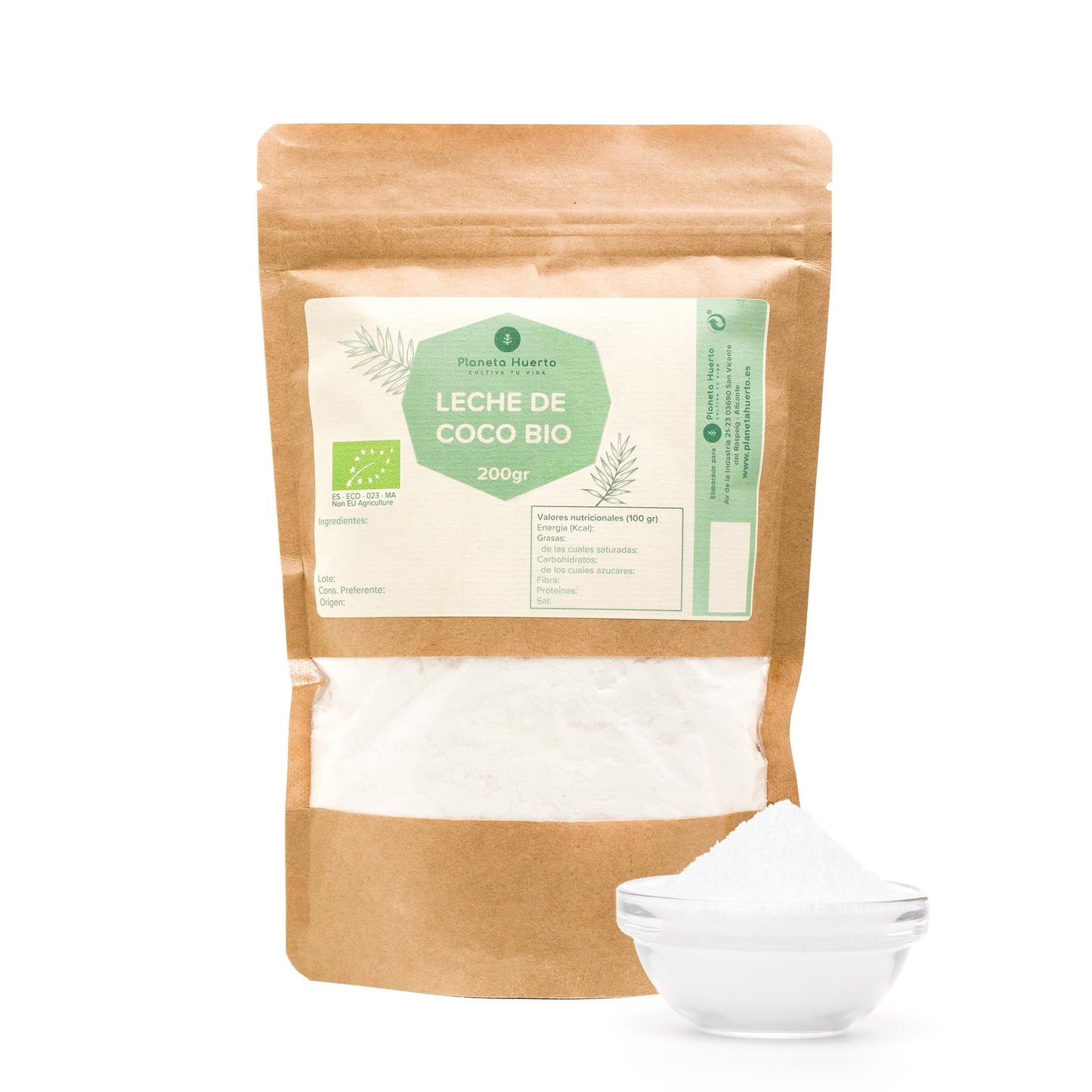 Napój kokosowy w proszku ECO Planeta Huerto 200 g