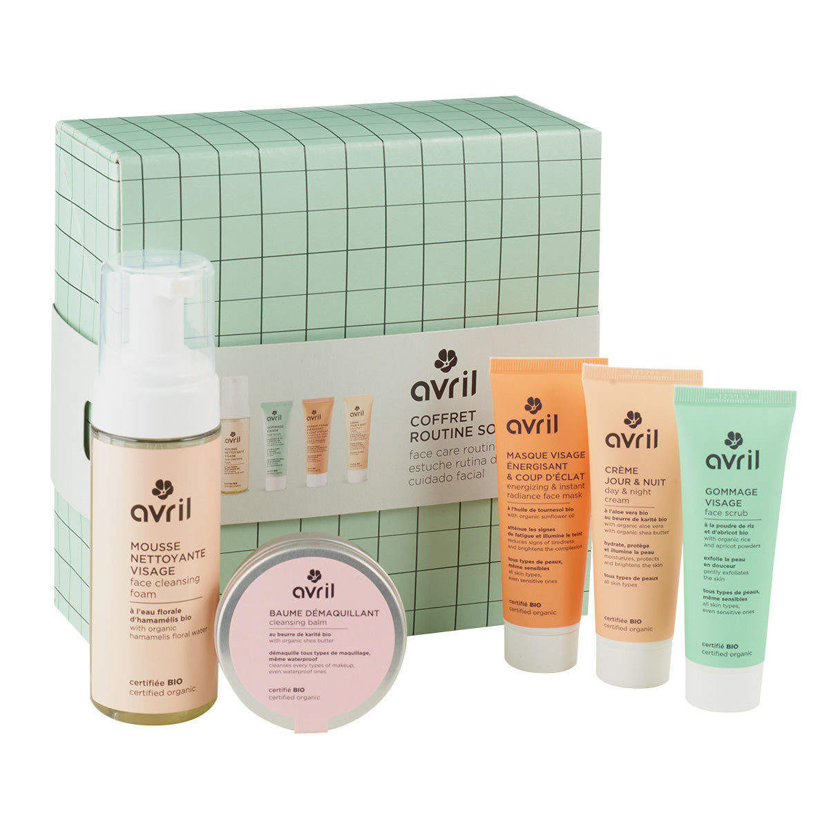 Weihnachtsbox Gesichtspflege, Avril