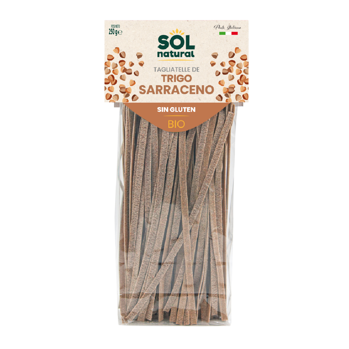 Glutenfreie Buchweizen-Tagliatelle 250g BIO